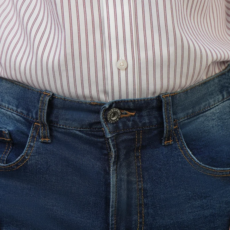 GIORDANO  Men’s Skinny Taper Low Rise Stretch Denim Jeans for Men | Best Price UAE